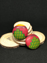 Load image into Gallery viewer, Green City Button Earrings
