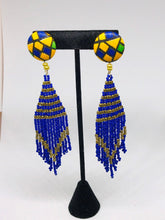 Load image into Gallery viewer, Beaded Tassel Earrings
