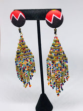 Load image into Gallery viewer, Beaded Tassel Earrings
