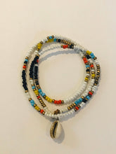 Load image into Gallery viewer, Cowrie Shell Beaded Necklace/Bracelet
